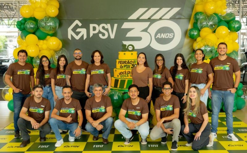 FEIRÃO PSV 30 ANOS – FIAT/ GWM/TRIUMPH COFFEE BREAK O DIA TODO e ENCERRAMENTO ESPECIAL 24/10  em Cacoal