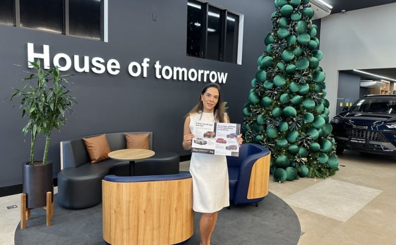 Empresária Poliana Miranda sócia proprietária da moderna concessionária GWM MEGA MOTORS em Cacoal e Porto Velho/RO, recebeu a REVISTA MARISA LINHARES 